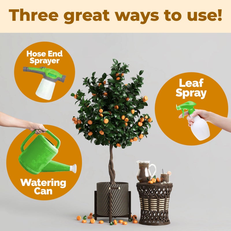 TPS NUTRIENTS Orange Tree Fertilizer, Complete Liquid Orange Tree Citrus Plant Food, 32 oz (1 Quart) - Image 4