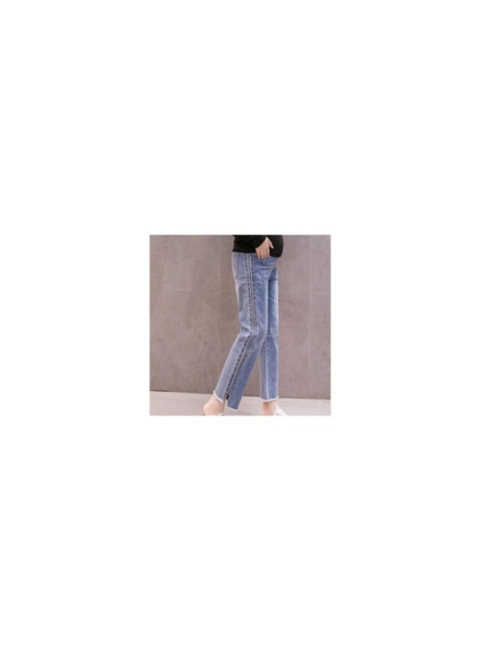 Straight Maternity Jeans Blue  - Image 3