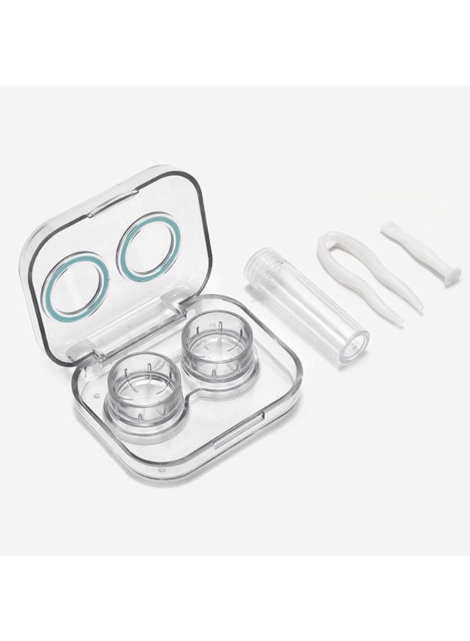 4PCS Contact Lens Case Colorful Contact Lens Container Holder Outdoor Portable Mini Contact Lens Soak Storage Kit for Daily Outdoor - Image 4