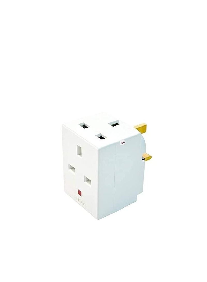 عباسلي 3 طريقة المقبس محول متعدد التوصيل تنصهر - Image 1