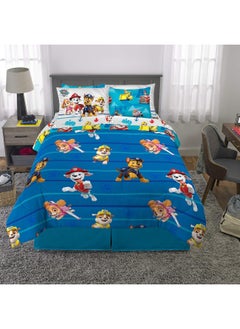 Franco Franco Kids Bedding Super Soft Comforter and Sheet Set with Sham, 7 Piece Full Size, Paw Patrol  - Image 5