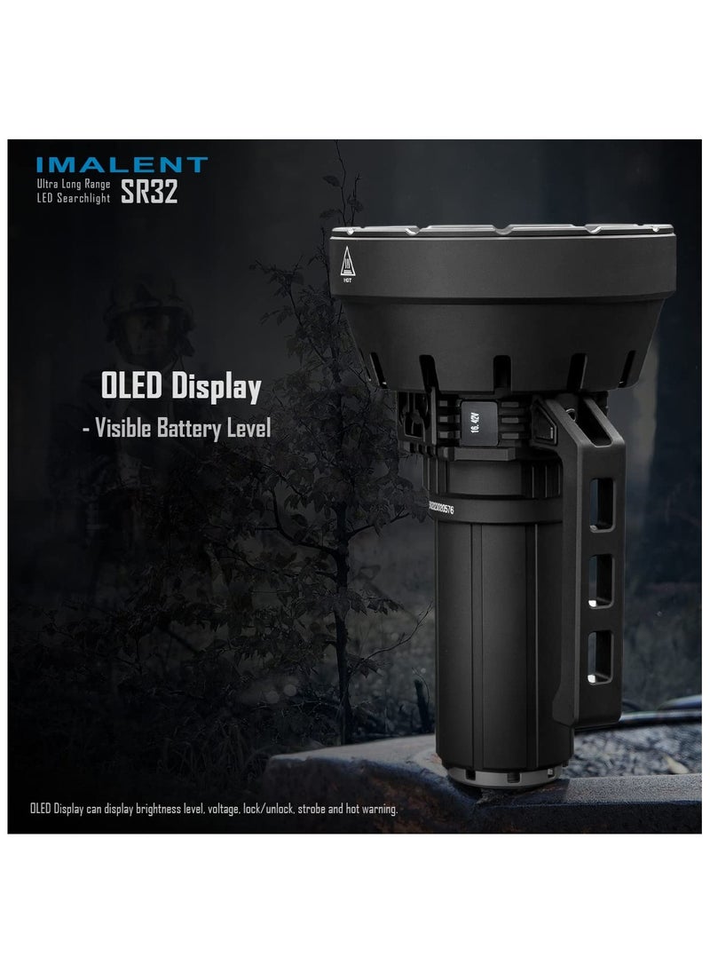 IMALENT - IMALENT SR32 Brightest Flashlight 120,000 Lumens, Rechargeable Flashlight - Image 1