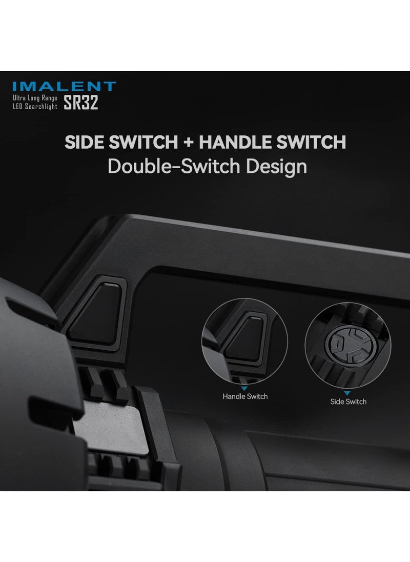 IMALENT - IMALENT SR32 Brightest Flashlight 120,000 Lumens, Rechargeable Flashlight - Image 1