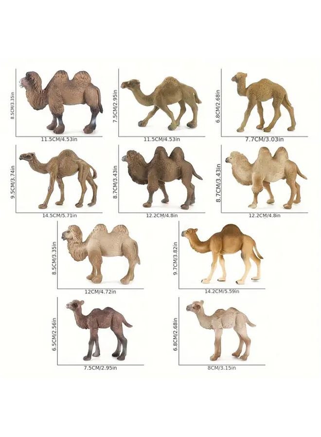White Camel Model 1062 Realistic Desert Figurine Educational Toy For Cognitive Development - Image 3