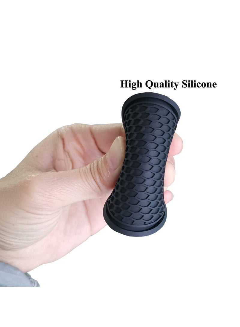 SYOSI 6PCS Car Cup Coaster Accessories 2.75 inch Anti Slip Insert Suitable for Most Interior Accessory Black - Image 4