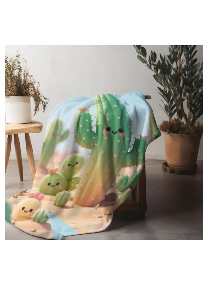 عام بطانية رقيقة من الفانيلا (دافئة ومريحة، ومناسبة للنوم واستخدام الألعاب وإزالة الغبار ومقاومة للرمل) 150 سم * 200 سم - 304 - Image 1