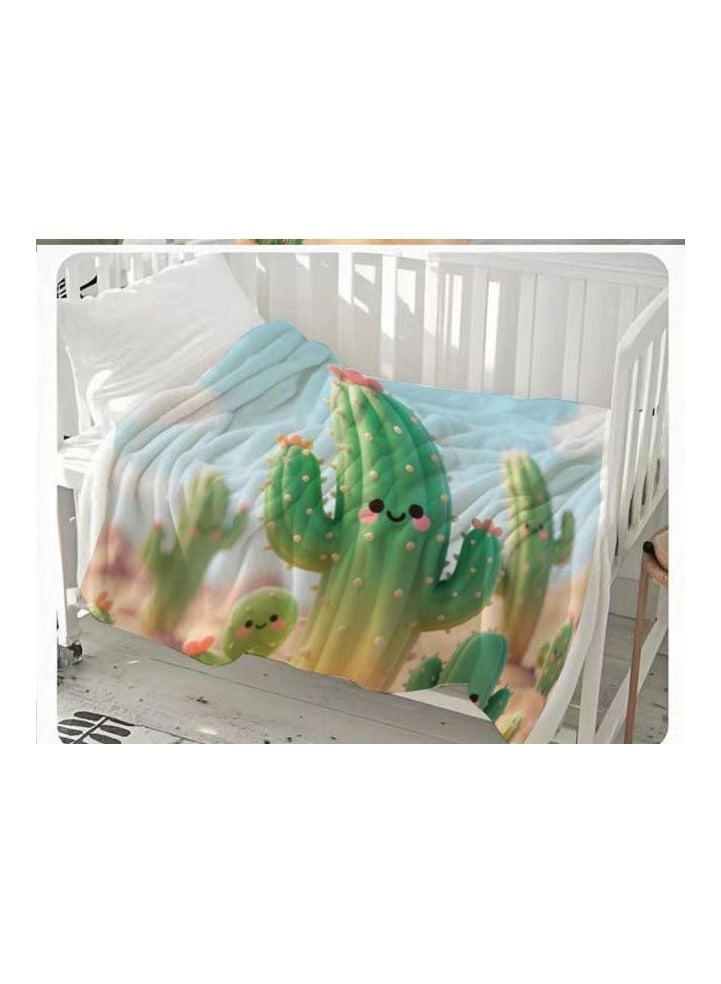 عام بطانية رقيقة من الفانيلا (دافئة ومريحة، ومناسبة للنوم واستخدام الألعاب وإزالة الغبار ومقاومة للرمل) 150 سم * 200 سم - 304 - Image 3