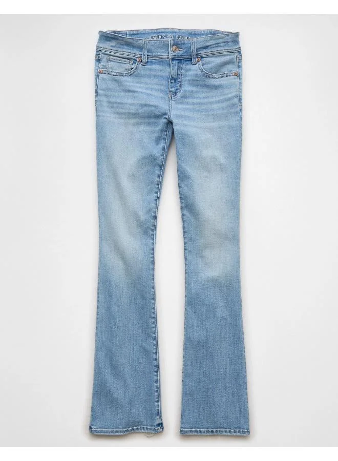 American Eagle AE Next Level Low-Rise Kick Bootcut Jean