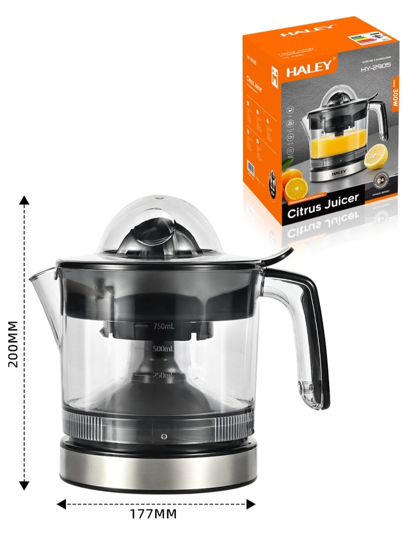 Haley - Wtrtr Stainless Steel Citrus Juicer with Low Noise Motor - Easy Clean Up - No Drips (1 year Warranty) - Image 1