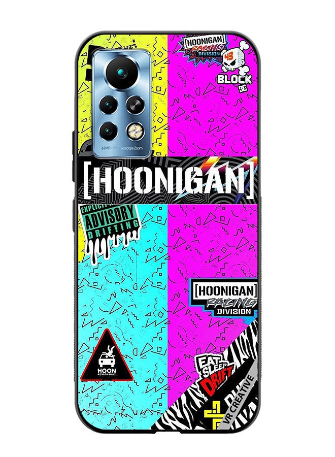 VR CREATIVE Protective Case Cover For Infinix Note 11 Pro Multiple Logo Design  Multicolour - Image 1