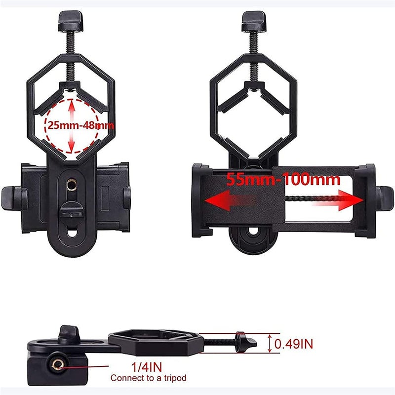 Ritmo Universal Phone Bracket Mount Adapter Smartphone Holder for Fits Almost All Smartphone - Image 5