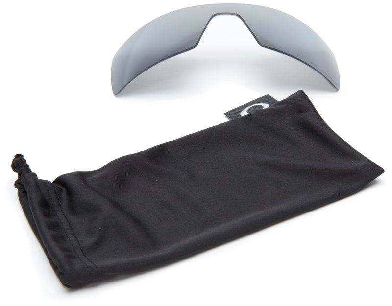 Oakley Men's Oil Rig Sunglasses Replacement Lens, Black Iridium Polarized, 26 mm - Image 3