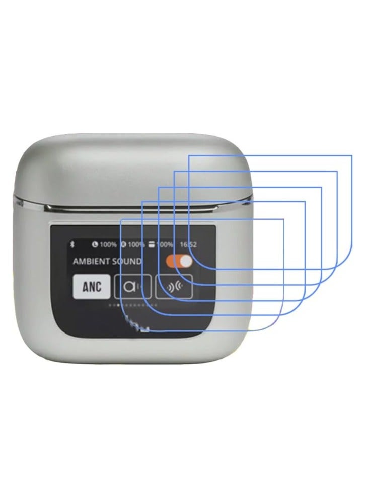 【5 Pack】 for JBL Tour Pro 2 Soft Screen Protector, Case Friendly HD Clear 【Anti-Scratch】 【Bubble Free】 【Anti-Fingerprint】 for JBL Tour Pro 2 - Image 1