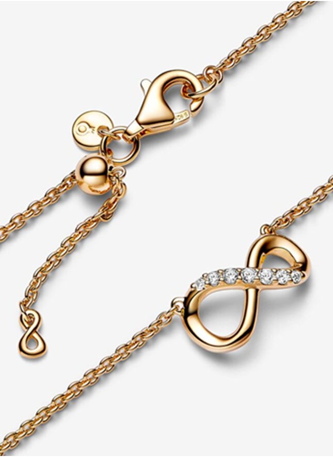 Generic Cubic Zirconia Versatile Classic Women's Gold Necklace  - Image 3