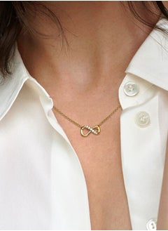 PANDORA Pandora Cubic Zirconia Versatile Classic Women's Gold Necklace 368821C01  - Image 5