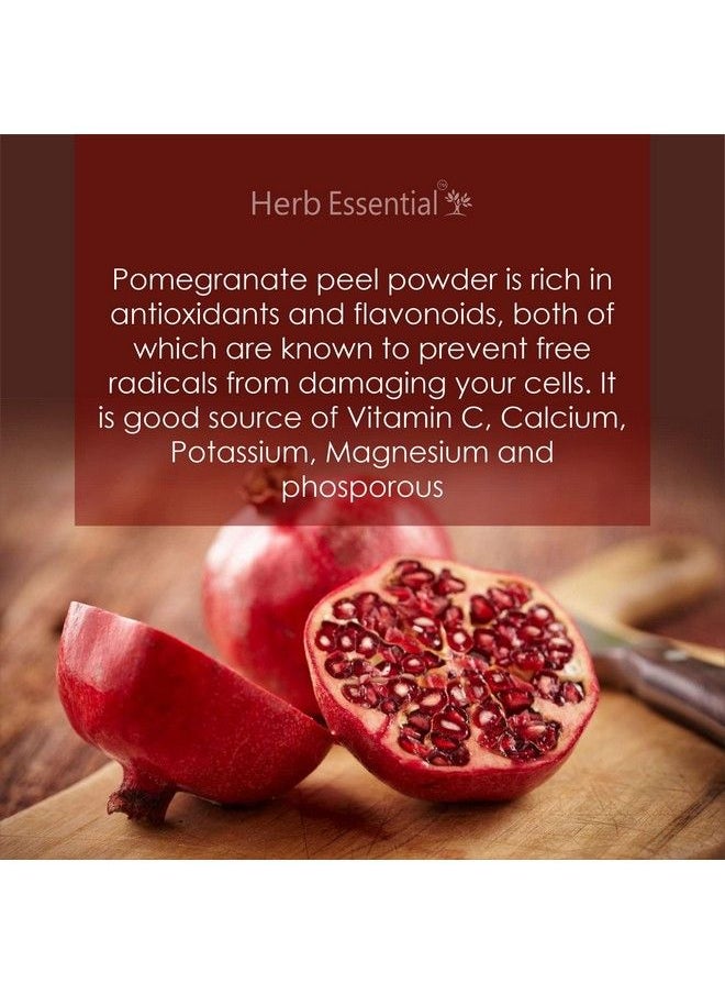Herb Essential - مسحوق قشر الرمان (Punica Granatum) للبشرة والشعر 100 جرام؛ عبوة من قطعتين - Image 1
