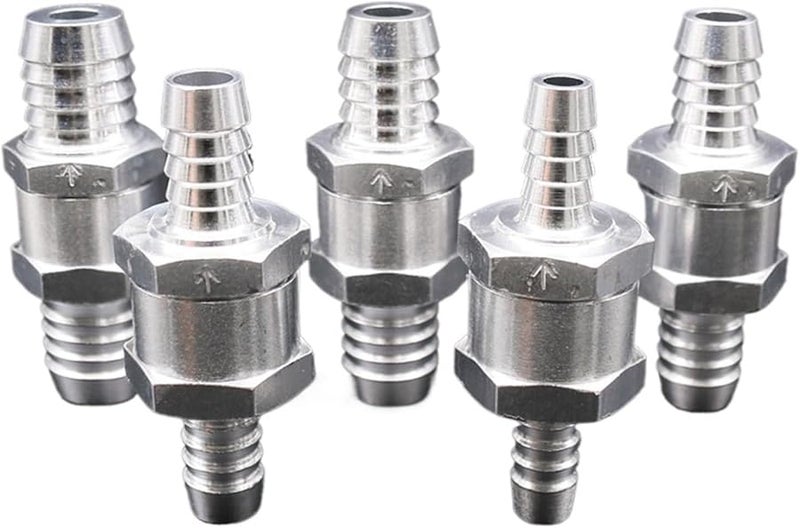 14mm Aluminium Alloy One Way Non Return Check Valve For Carburettor Fuel Line - Image 1