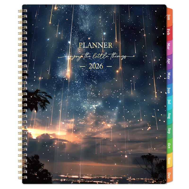 Journaltastic 2026 Planner - Planner 2026, January 2026 - December 2026, Weekly and Monthly Planner, 8.5" x 11", 26 Calendar Monthly Planner - Image 1
