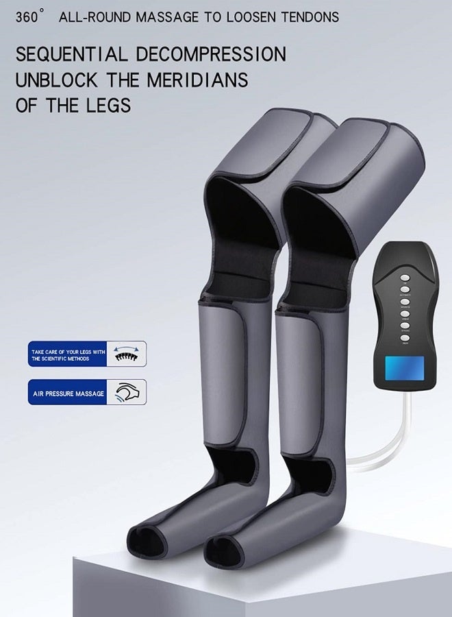 upgrade RIDAEX Calf Foot Compressed Air Pressure Home Electric Beauty Leg Massager Air Wave Leg Massager - Image 2