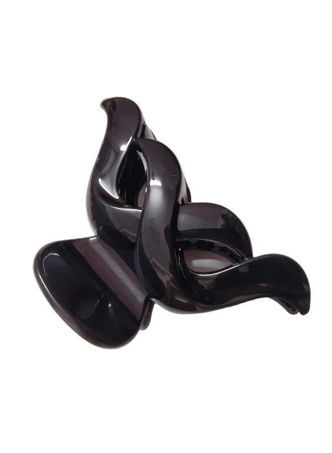 Nat Hair Clip/Clutchers/Claw For Women And Girls Pack Of 2 (Brownblack) - Image 4