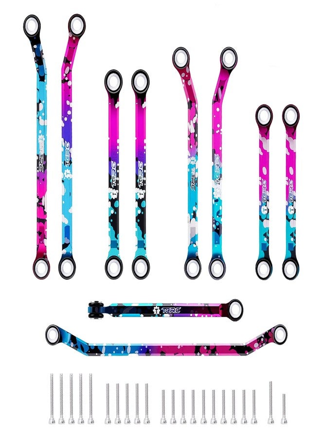 TCRC Splash Anodizing Aluminum High Clearance Chassis Links Set for Redcat Ascent-32 1/32 RC Crawler Car Upgrades - Image 1