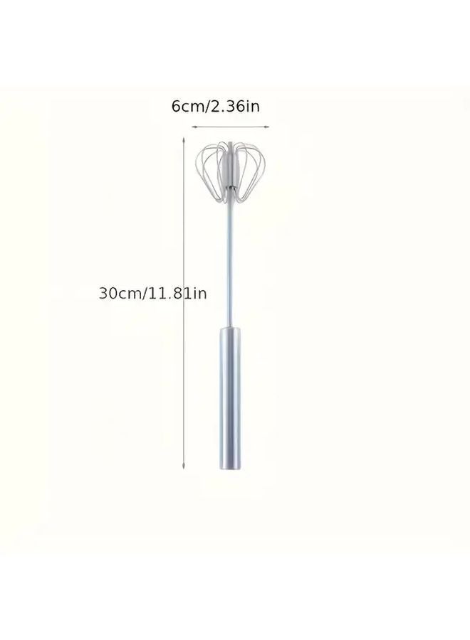 خفاقة يدوية من الفولاذ المقاوم للصدأ، جهاز رغوة الحليب القابل للفصل، حجم متوسط، أداة مطبخ - Image 4