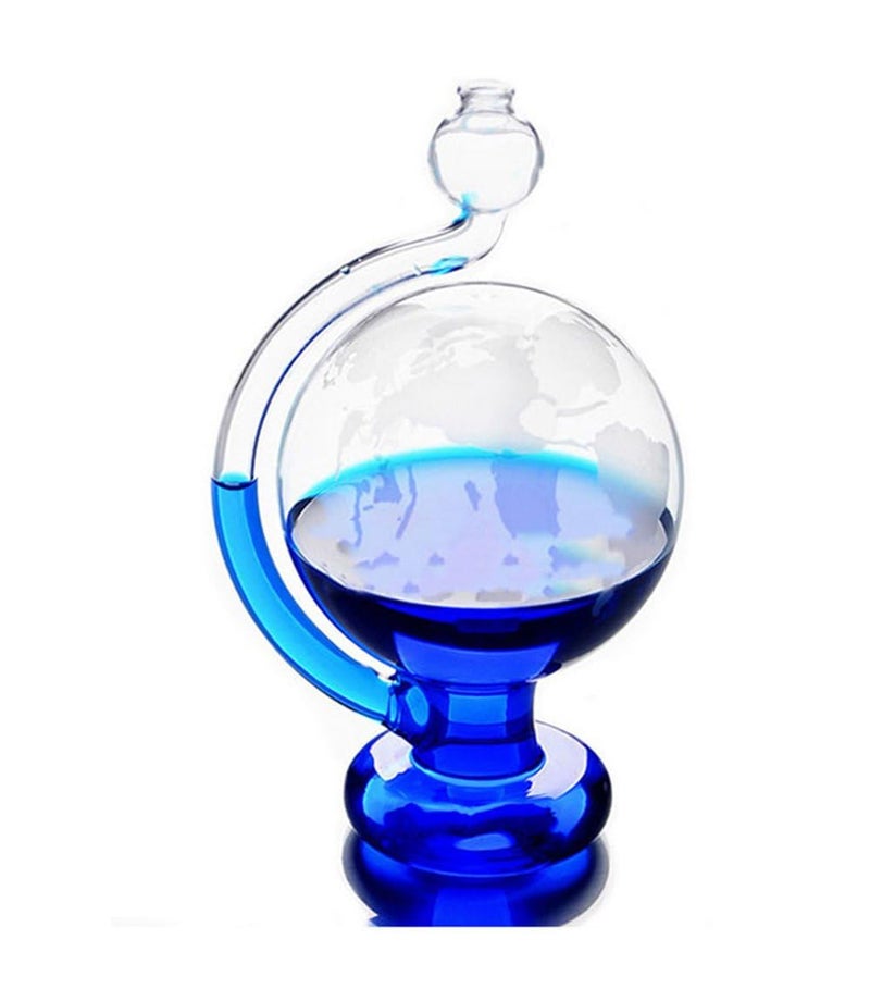 TimesFriend Storm Glass Forecaster Predicting Weather Forecasting Home Ornament Local Cool Monitor Bottle Visual Live Report Reporting Box Ball Indoor Desktop for Kids Toy