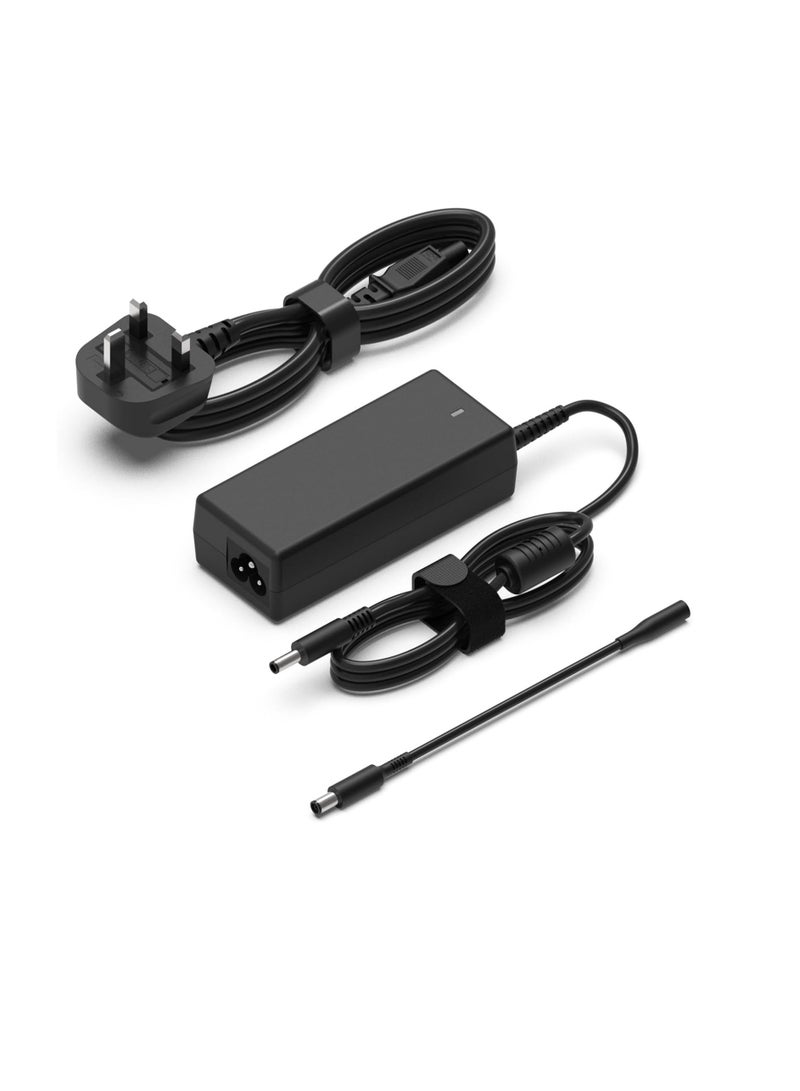 Terabyte محول شاحن لابتوب 65 واط 45 واط لجهاز ديل إنسبيرون 13 14 15 17 سلسلة 3000 5000 7000 لاتيتيود 3510 3410 3520 3420 فوسرو 5301 5390 19.5 فولت 3.34 أمبير مزود طاقة مع نصائح 4.5 * 3.0 مم و 7.4 * 5.0 مم - Image 1