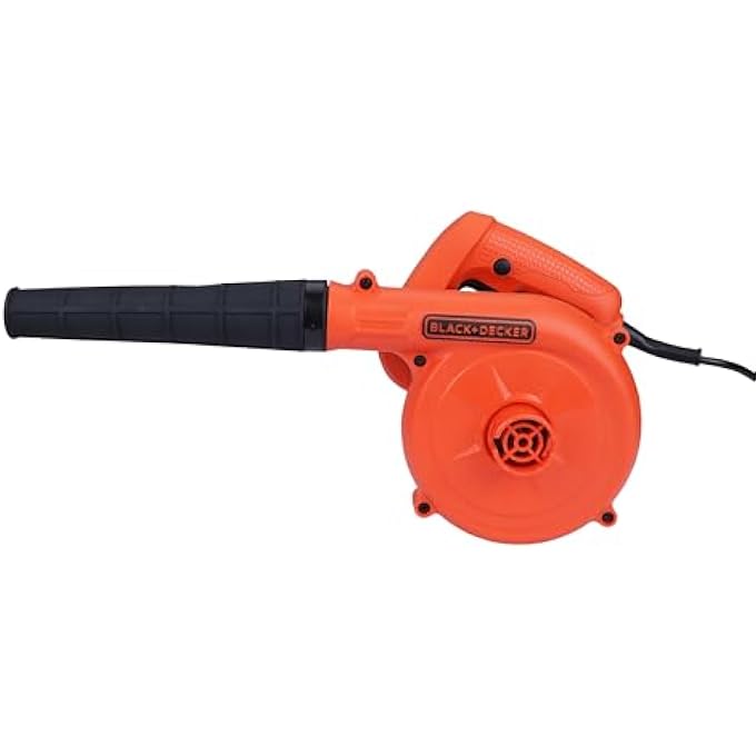 BLACK+DECKER 530W 16,000 RPM SINGLE SPEED ELECTRIC BLOWER/VACUUM WITH COLLECTION BAG FOR HOME & GARDEN BDB530-B5 2 YEARS WARRANTY - Image 1