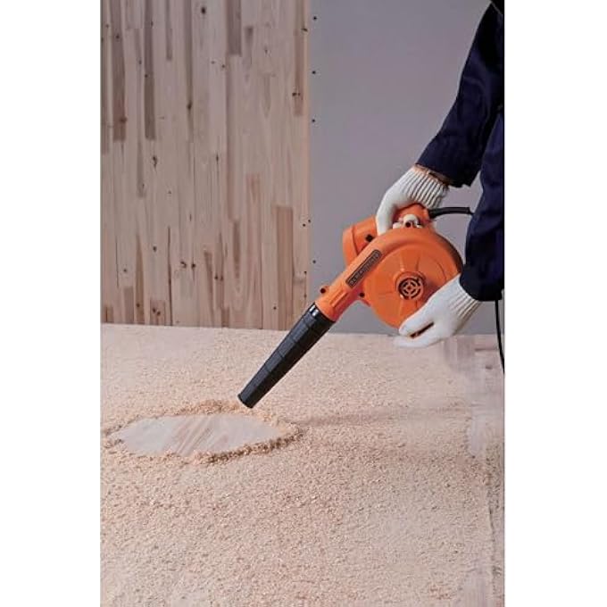 BLACK+DECKER 530W 16,000 RPM SINGLE SPEED ELECTRIC BLOWER/VACUUM WITH COLLECTION BAG FOR HOME & GARDEN BDB530-B5 2 YEARS WARRANTY - Image 2