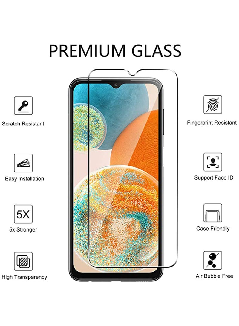 2 Pack Samsung Galaxy A23 5G/4G Screen Protector 9H Hardness Anti-Scratch Tempered Glass flim Case Friendly Anti-Fingerprint Anti-Scratch - Image 2