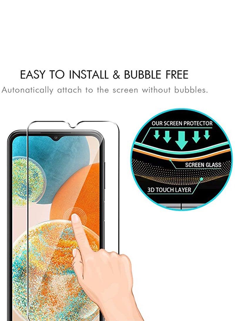 2 Pack Samsung Galaxy A23 5G/4G Screen Protector 9H Hardness Anti-Scratch Tempered Glass flim Case Friendly Anti-Fingerprint Anti-Scratch - Image 4
