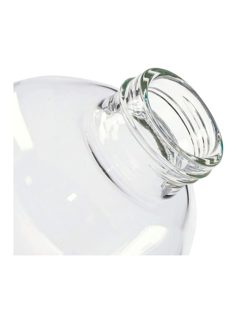 FUFU 6pack 1L glass drinking bottle glass bottle, leakproof, with screw cap - Image 3