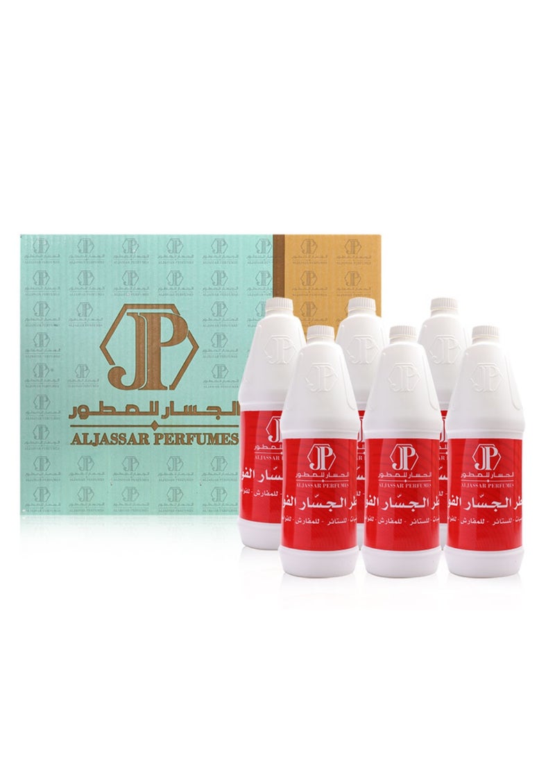 ١٢ قطعة من معطر الجو الجسار، سعة ١ لتر، يُنعش الأرضيات والستائر وأغطية الأسرة، معطر جو - Image 2