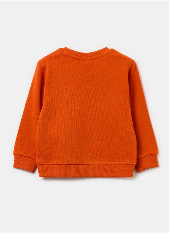Ovs French terry sweatshirt with print