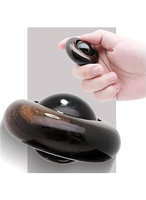 Fidget Toys for Adults, Wooden Stress Relief Toy, EDC ADHD Tools for Adults, Portable Fidget Toys Adults Fidgets for Anxiety and Stress Balls, Quiet Fidget Cube Desk Toys for Office