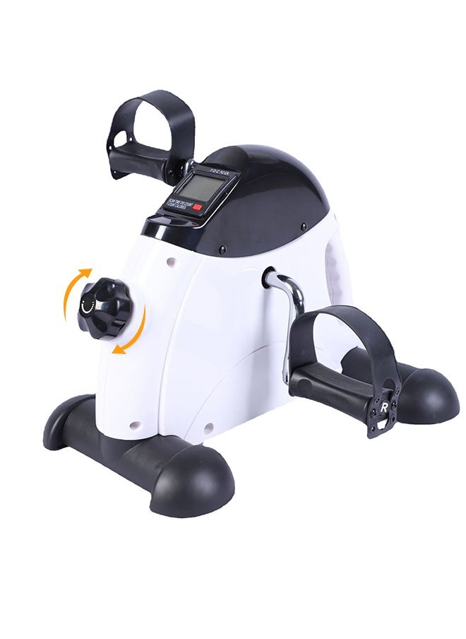 Occuwzz - Mini Exercise Bike Under Desk Bike Pedal Exerciser Portable Foot Cycle Arm & Leg Peddler Machine with LCD Screen Displays - Image 1