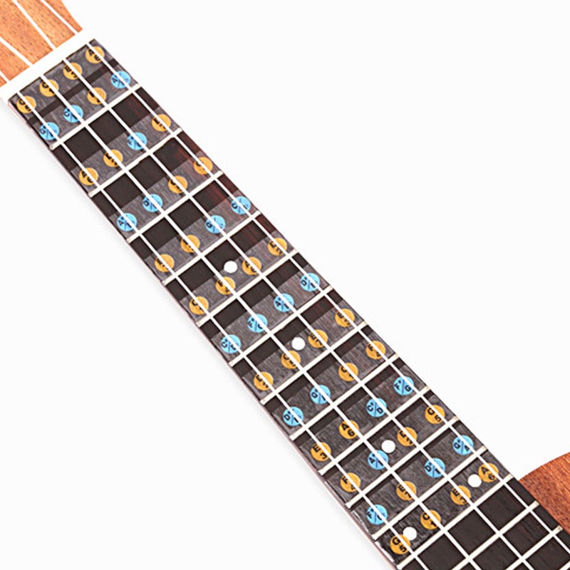 4 Sheets Ukulele Fingerboard Guides Fretboard Marker Label Beginners Practice Finger Chart - Image 5
