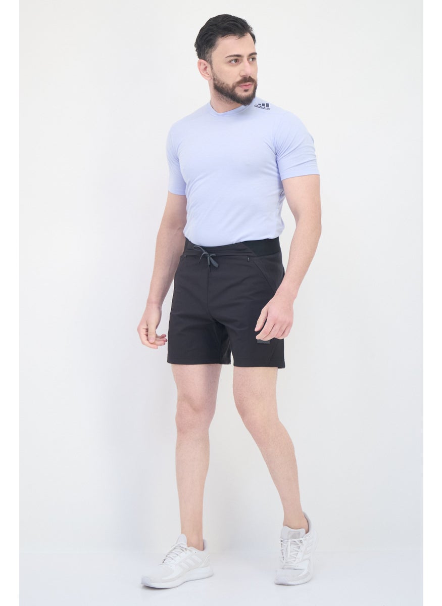 Adidas Men Sportswear Fit Training Short, Black  - Image 4
