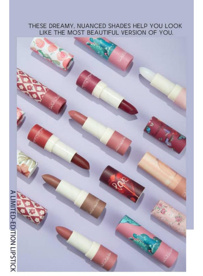 AKARY Matte Nude Lipstick Bold Intense Nudes Paper Tube Lipsticks Smooth Velvety Lip Gloss Long Lasting Lip Stick NonStick Cup Not Fade Nude Lip Stick Senior Matte Lip Makeup Gifts for Women and Girls - Image 5
