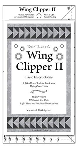 Studio 180 Design Wing Clipper II - Quilting Tool for Trimming Down Flying Geese Units - Image 4