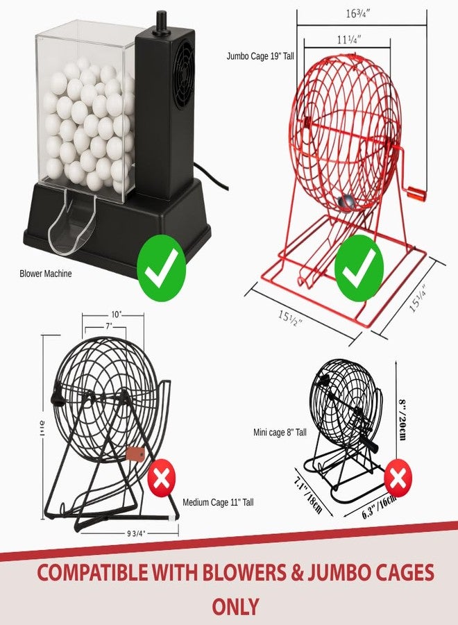 MR CHIPS Professional Bingo Balls, 2-Sided Coated, Multi-Colored 1.5" (38mm) Ping Pong Style for Electronic Bingo Machines & Large Cages - Image 4