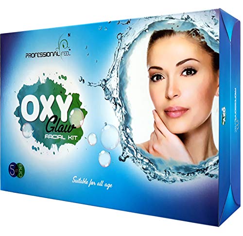 professional feel Oxy Glow facial kit for women men all type skin solution set of 5 500 gm - Image 1