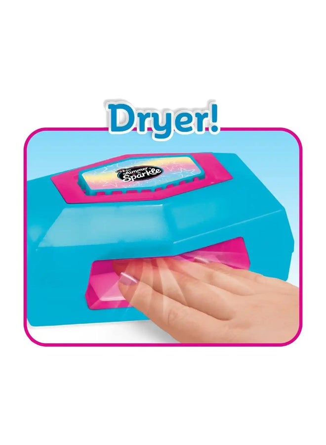 Cra-Z-Art Sparkle Salon Style Deluxe Manicure & Pedicure Set - Image 2