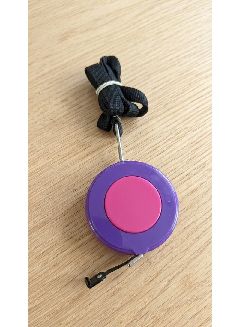 1.5M Retractable Tape Measure with Hanging Clip, Practical and Lightweight for Easy Carrying and Use in Home and Professional Measurement multicolor - Image 2