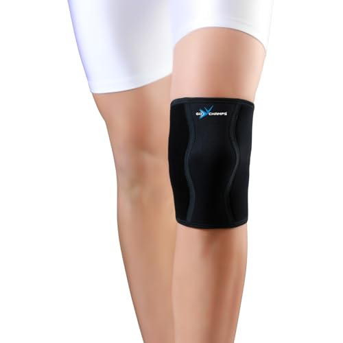 Gochamps Premium Neoprene Knee Sleeve Support for Fitness, Weightlifting, Cross Training, Hiking, Gym, Squats & Workouts, Japanese Collaboration, XL (45-48 cm, Pack Of 1) - Image 1