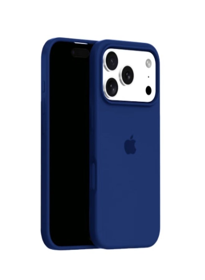 Silicone Case Cover iPhone 17 Pro Blue - Image 1