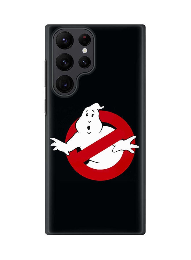 ستايلايزد جراب لهاتف جالاكسي S22 ألترا  5G رفيع سناب كلاسيك سيريز شيلد بطباعة نهائية غير لامعة - صائدو الأشباح - Image 1