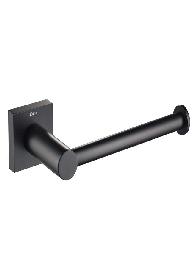 KRAUS Ventus Bathroom Toilet Paper Holder, Matte Black Finish, KEA-17729MB - Image 1