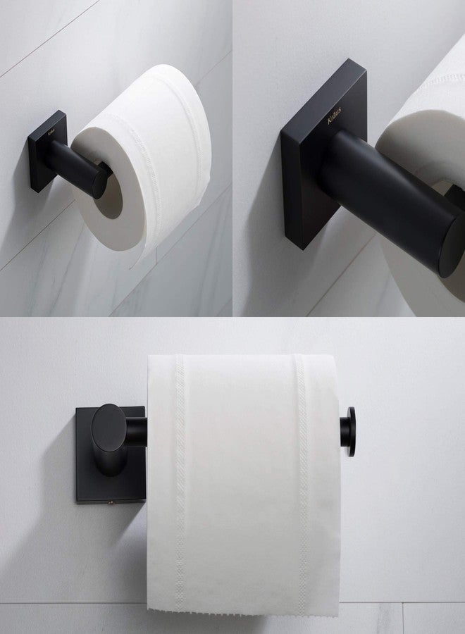 KRAUS Ventus Bathroom Toilet Paper Holder, Matte Black Finish, KEA-17729MB - Image 3